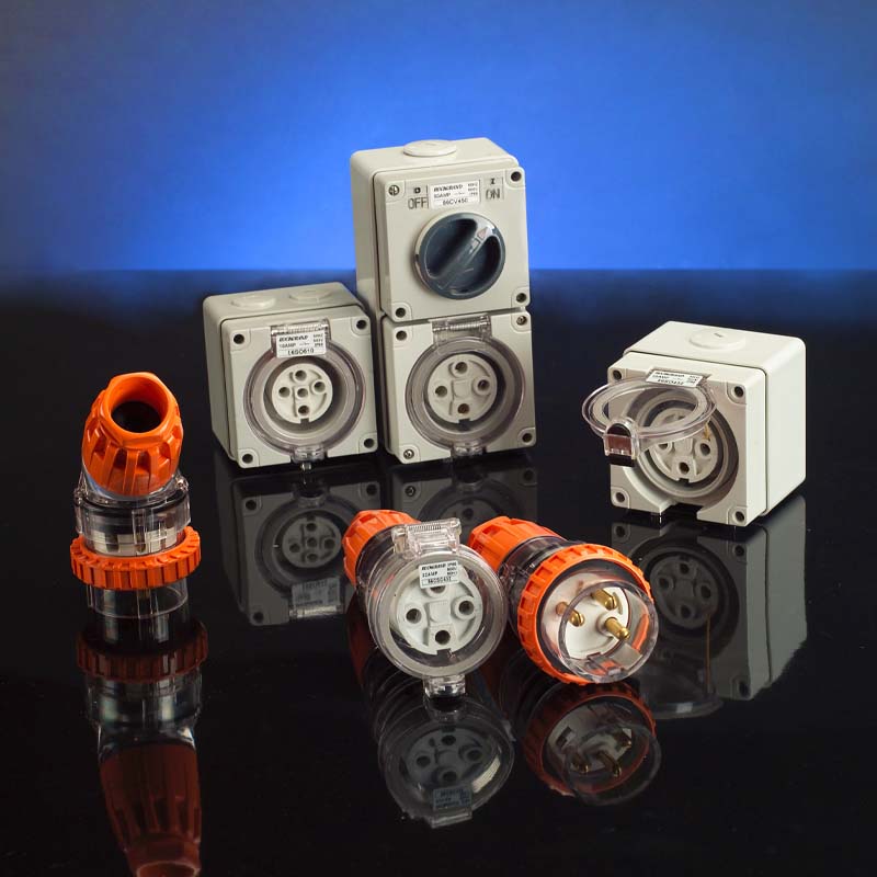 industrial plug & socket IP66